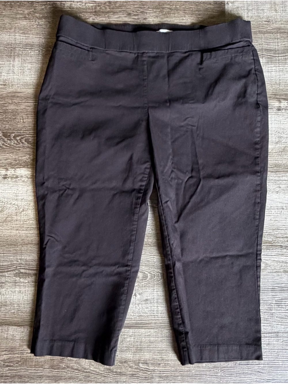 Kim Rogers Black Ponte Pull-On Pants